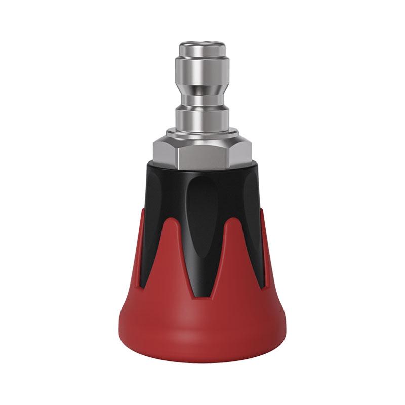 High-Pressure Car Wash Nozzle with Anti-Scratch Soft Silicone Seat and 1/4" Quick Connect Fitting