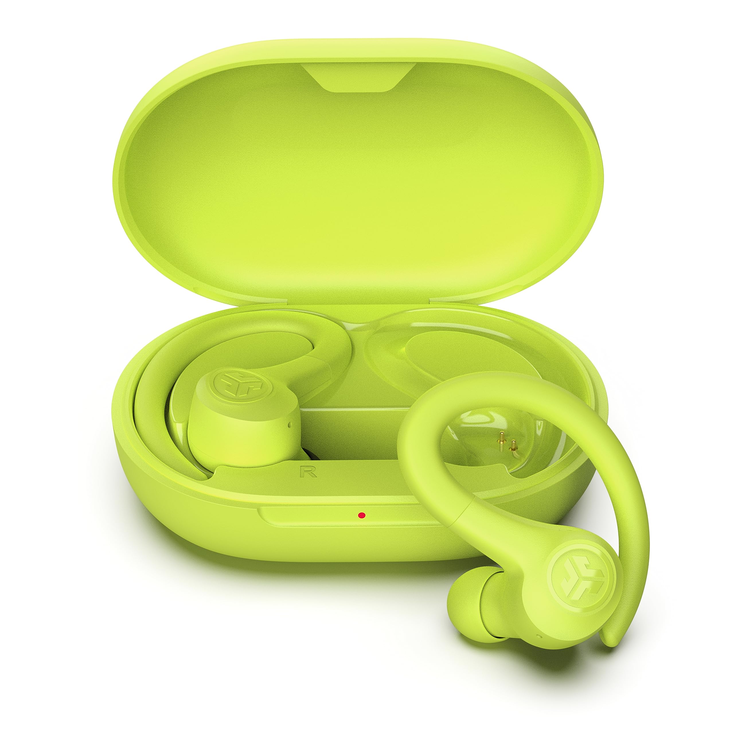 

Official JLab Go Air Sport Wireless and for and the with Compatible with iPhone and Single 32 Hours of Earhook Official JLab Yellow Earbuds,