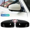 For Infiniti FX35 FX37 EX35 EX37 2009-2014 ABS material Bull horn shaped reverse mirror protective cover