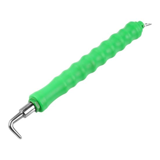 Semi-Automatic Rebar Tying Tool Wire Knotting Pliers Straight Pull Bar Binding Hook Construction Site Rebar Wire Winding Tool
