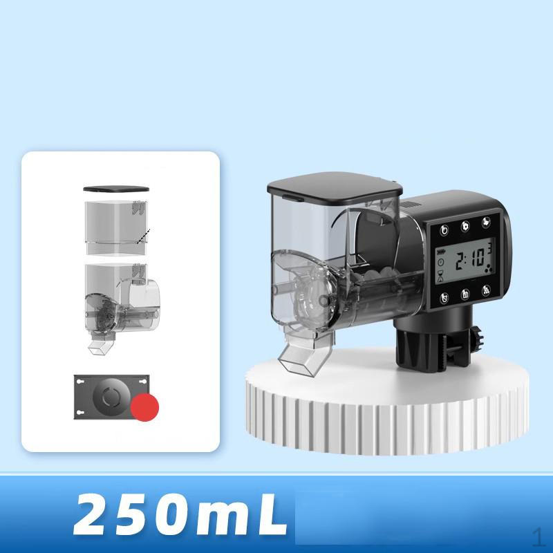 

Auto Feeder Screen Stable Turtle Food Dispenser Adjustable for Small Tank 250ml