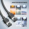 26AWG Router Cable Extension Gigabit Ethernet Cable High Speed Power Data Cable Replacement Extension Cable Easy to Use