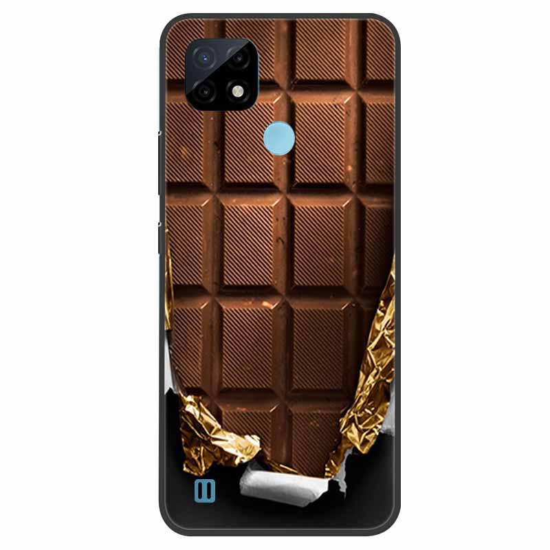 Pro Realme C21 Pouzdro Nárazuvzdorné Měkký silikon TPU Zadní kryt Pro Realme C31 C21Y C25S C25 Pouzdra na telefony Realme C21 C31 Roztomilý kreslený