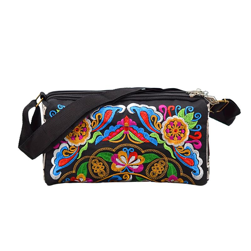 

Этнический стиль вышитая сумка через плечо винтажная холщовая вышитая сумка через плечо сумки для телефона кошелек для монет для женщин подарки A1