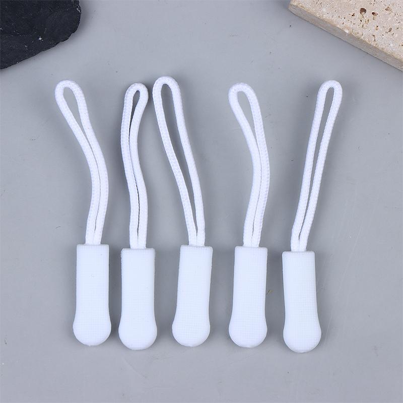 5/10/20Pcs Replacement Zipper Pulls Cord Extender/Zip Metal Pull For Backpacks Jackets Luggage Purses Handbags