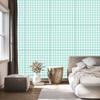 Wallpaper Fabric Pattern Mint and White, Mint Background 50x1000