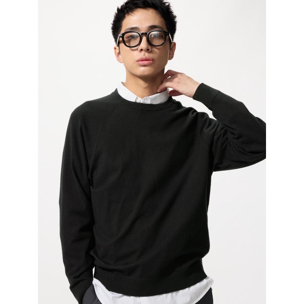 Uniqlo Japan Washable Crew Neck Sweater