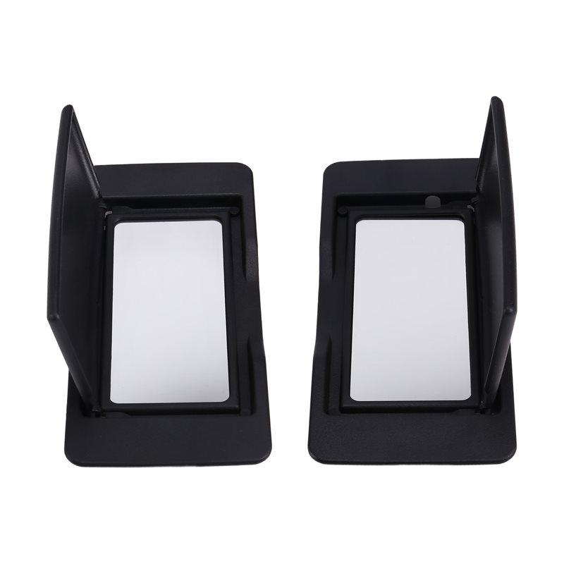 

A2518100310 A2518100410 Car Sun Visor Makeup Mirror Cover 1 Pair For R-Class W251 2006- 2008 ML GL W164 чёрный