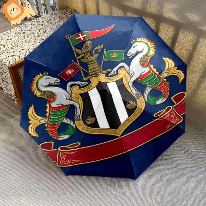 Heritage Honor: Emblem Tradition Folding umbrella Suitable for all seasons 8 paraphenoid bones Sun umbrella travel Gift