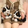 Lifelike Corgi Plush Buddy Corgi Stuffed Dog Fuzzy Bedtime Companion for Whimsical Room Accent Sweet Surprise Gift
