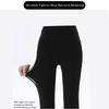 High-Waist Nude Yoga Flared Pants - Women's Hip-Lifting Fitness Tights