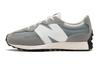 NB 327 Abrasion Resistant Low Top Kids' Running Shoes Gray White GS327LAB