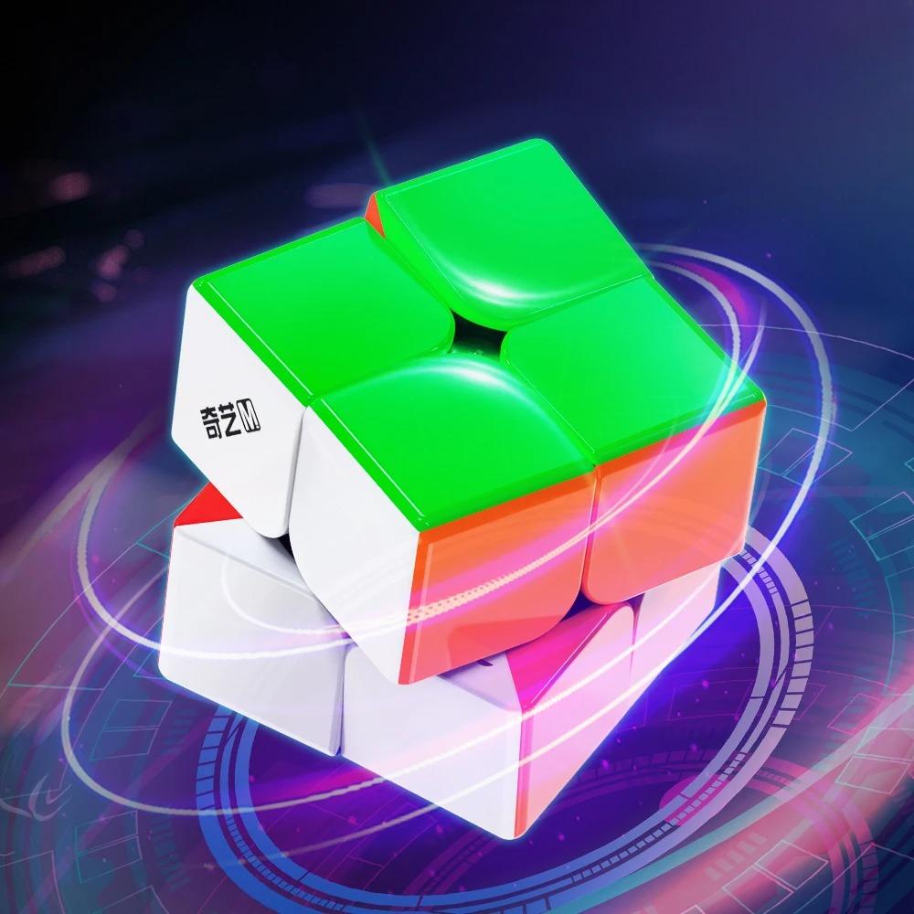 Warrior M 2x2x2 Kostka Rubik 2x2 Magnetická Speed Cube Cubo Magico Magic Cubo Profesionální Rychlostní Skládačka Soutěž