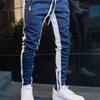 Pantaloni da Jogging Casual Sportivi da Uomo con Coulisse e Zip Decorativa Stile Hip Hop Larghi Traspiranti per l'Uso Quotidiano e Streetwear