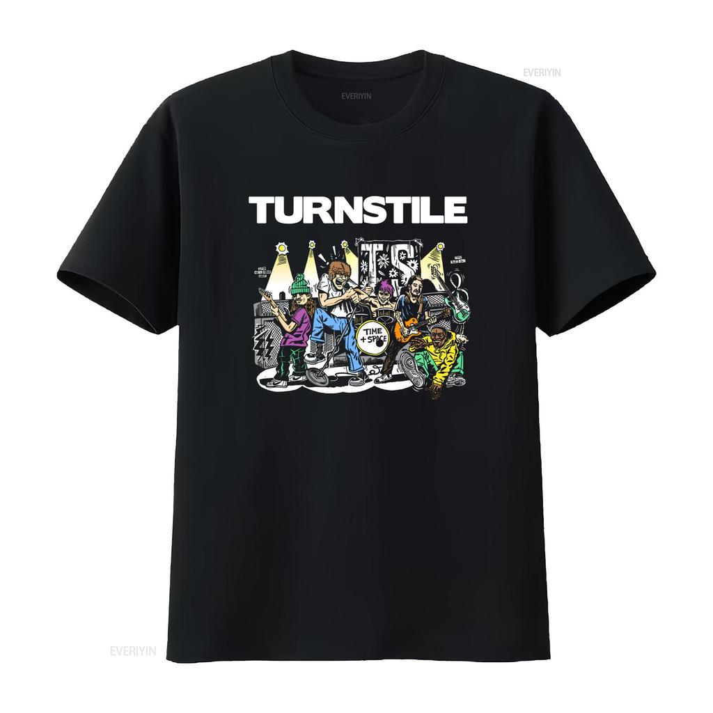 New T Shirt for Fan Turnstile Band Size S XL vintage Washed Unisex Stretched streetwear Stylish Comfortable designer clothes