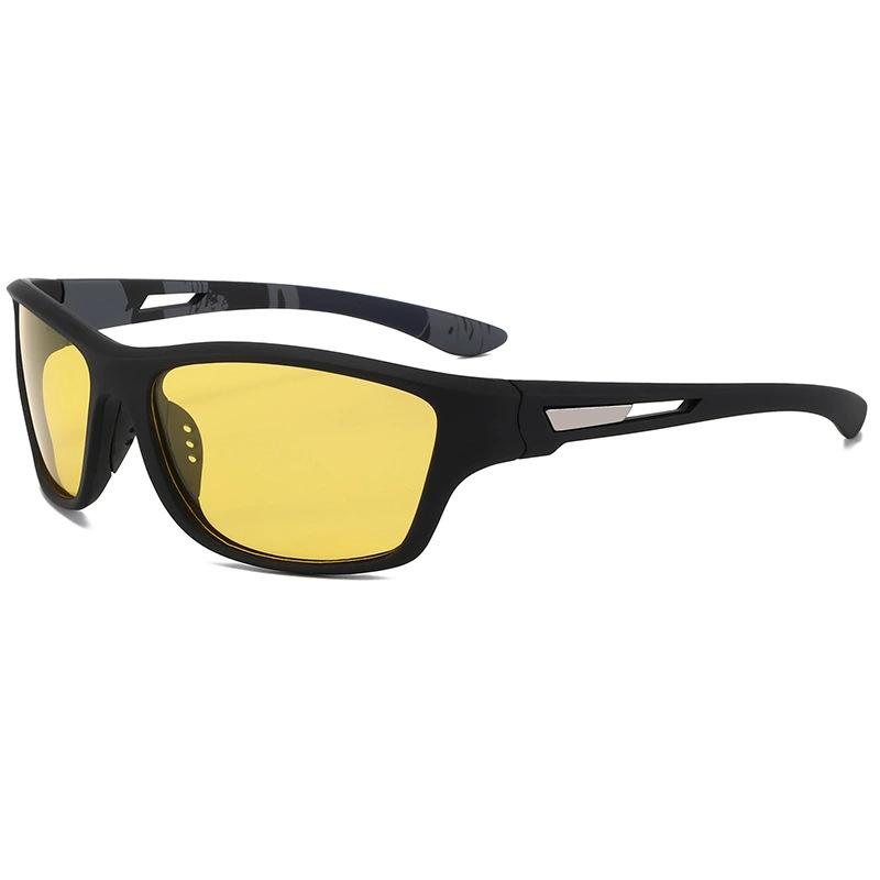 Windproof Sunglasses, Running, Driving, Male And Female Tide Riding, Polarized Sports, Uv-Proof Sunglasses