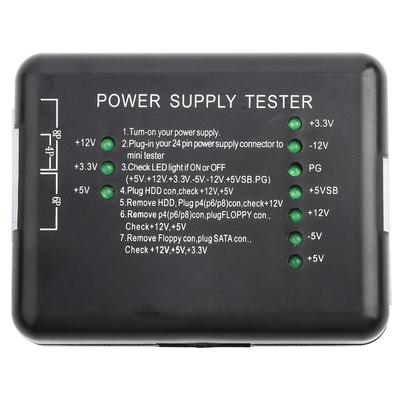 Netzteil Tester Checker 20 24 Pin HDD SATA FLOPPY für Computer