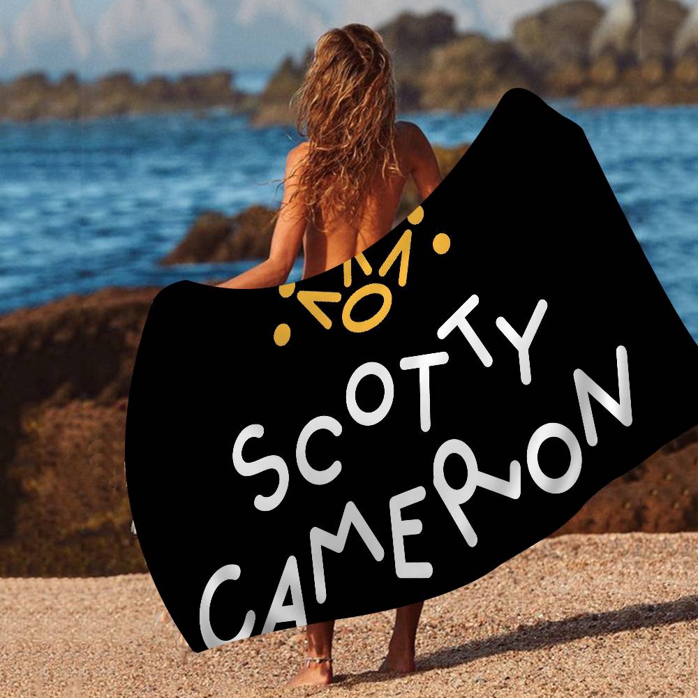 S-Scotty C-Camerons Microfiber Beach Towel Absorbent Quick Dry Soft Yoga Swimming Resort Mountain Climbing Towel