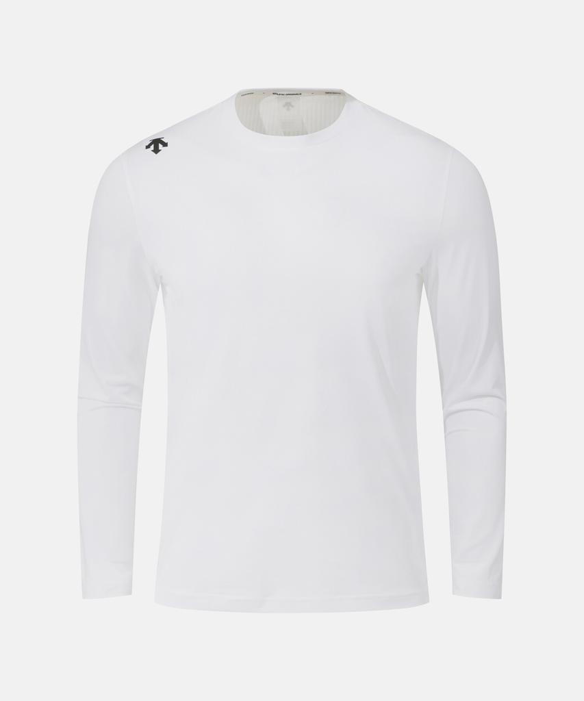DESCENTE Running Reflective Long Sleeve T-Shirt White Sr123Rtl11 (B Type)