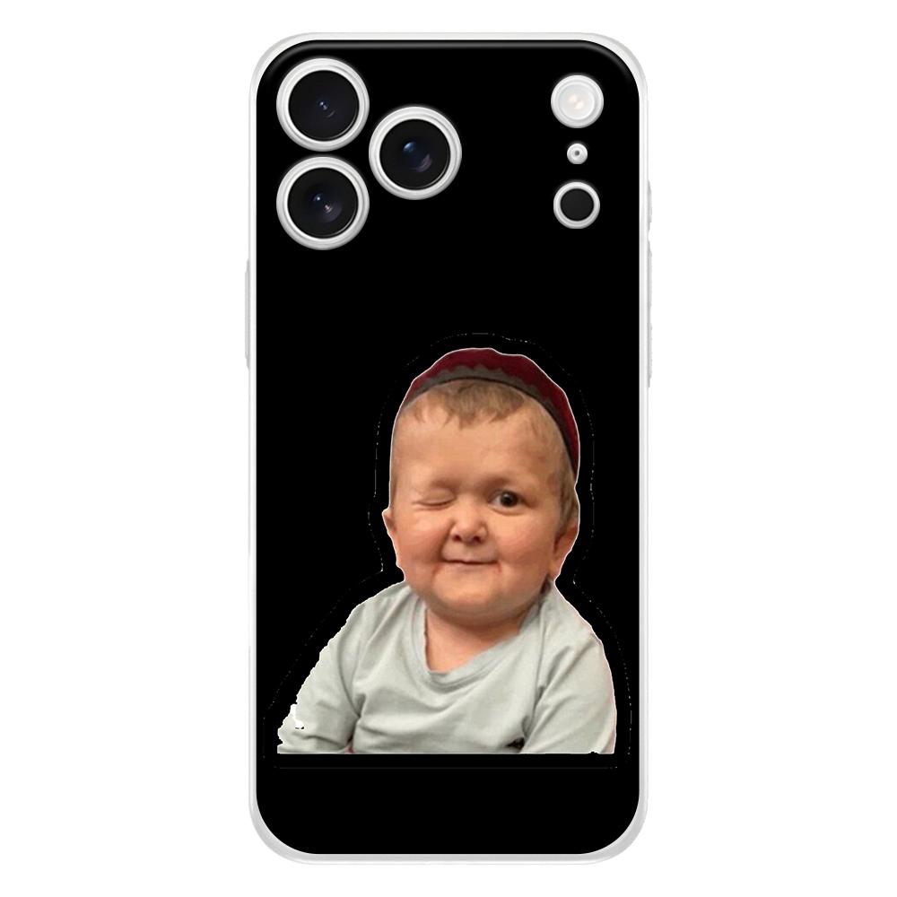 Soft Clear Phone Case For iPhone 17 Air 16E 16 11 15 14 Pro MAX 12 13 7 8 Plus SE Easter Cover Protection Funny Babaite Hasbulla