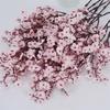 50CM Künstliche Kirschblüten Blume Falsche Seidenpflanze Dekoration Hochzeitsfeier Dekoration Bouquet Echte Haptik DIY Zuhause Garten