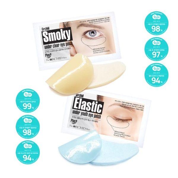 

1300K Diochid Skin Orchid Дымчатые эластичные патчи для глаз 10 шт.