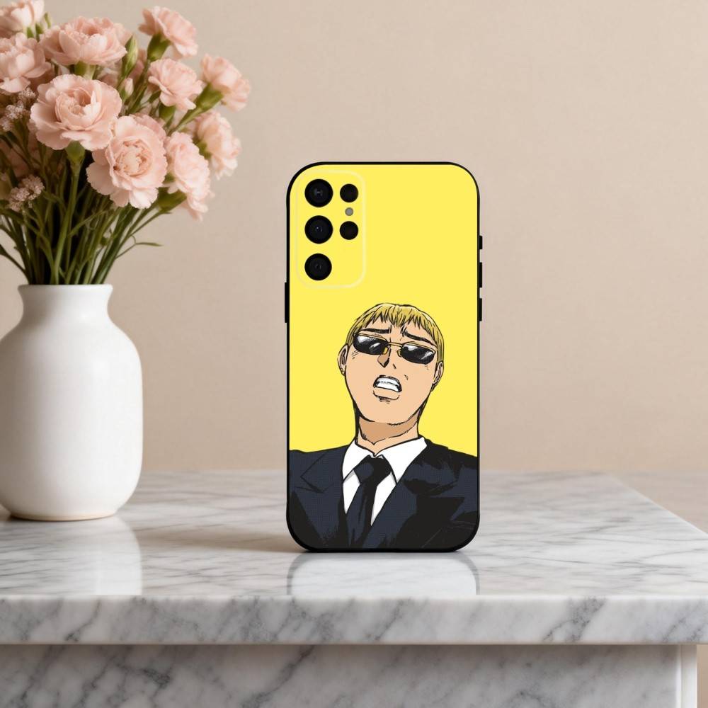 G-GTO-Onizuka T-Teacher-R Phone Case For Samsung S25,S24,S21,S22,S23,S30,Ultra,S20,Plus,Others Soft Black Case