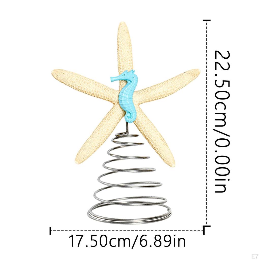 Ornament Beach Theme Holiday Party Xmas Tree Decoration Seasonal Accent for Farmhouse Year