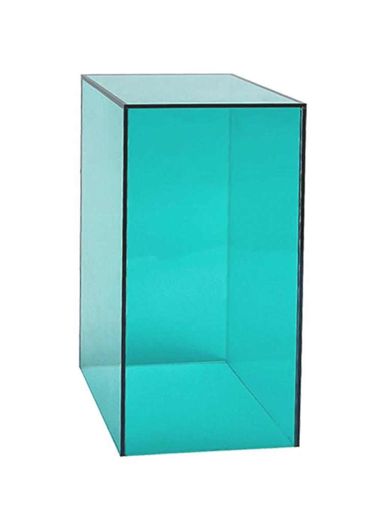 Acrylic Display Cabinet Shoe and Bag Display Stand,Window Display Stand,Colorful Lidless Display Cubes Box,Photography Props