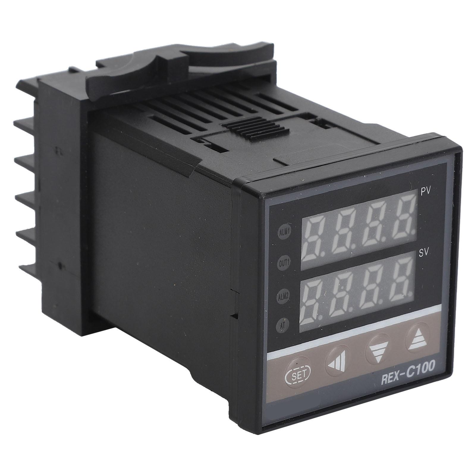 

Temperature Controller PID Intelligent Digital Control Instrument K Type Input Relay Output AC85‑265V
