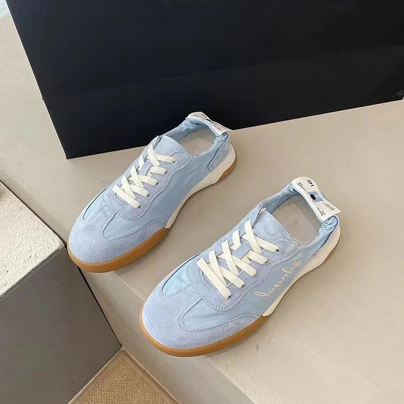 Fashion Candy Color Sneakers Low-top Suede Canvas Shoes for Men and Women Casual Street Sneaker Soft Lightweight Casual Shoe