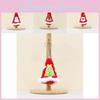 Creative Christmas Plush Toy Ornament Featuring Adorable Santa Hats And Stockings