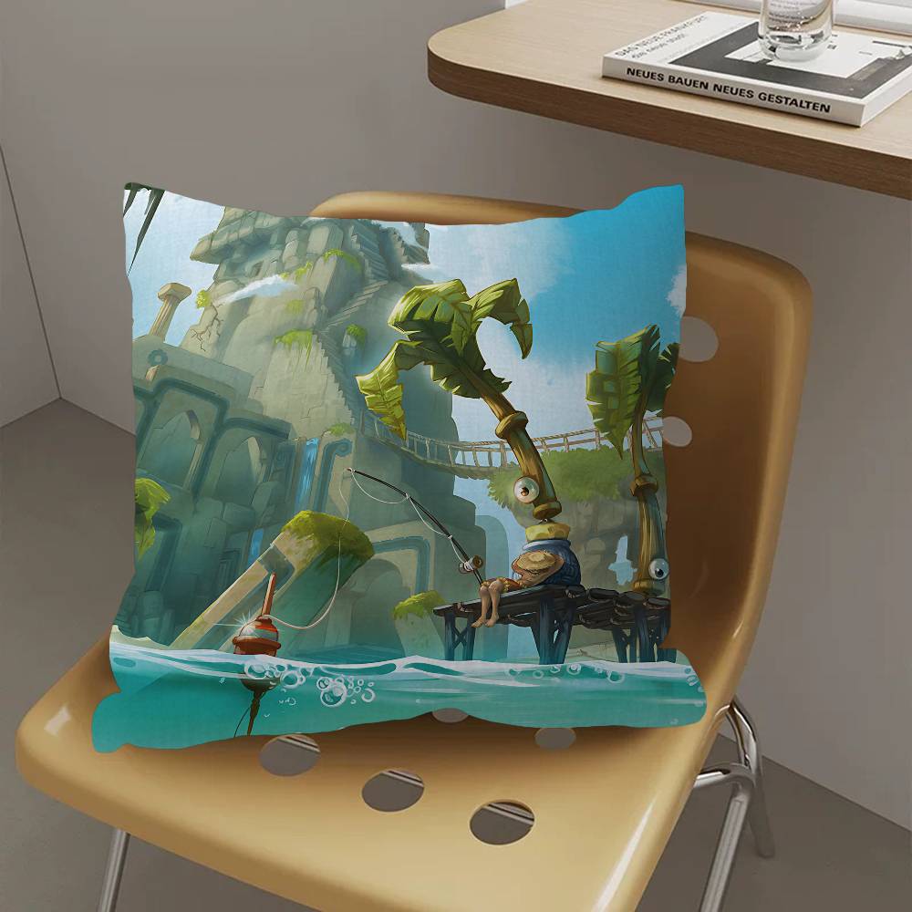 Game W-Wakfu Cool Pillow Cover Sofa Cushion Cover Home Room Decoration Children Gift