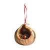 5Pcs Animal Christmas Ornament Set Acrylic Car Interior Pendant 2D Acrylic Forest Animal Decoration for Christmas Tree Home