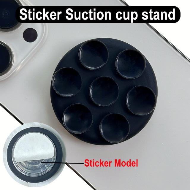 Grippopso Silicone Suction Cup Wall Stand Cellphone Holder Mount Tok Socket Suction Mobile Phone Case Holder Phone Accessorie