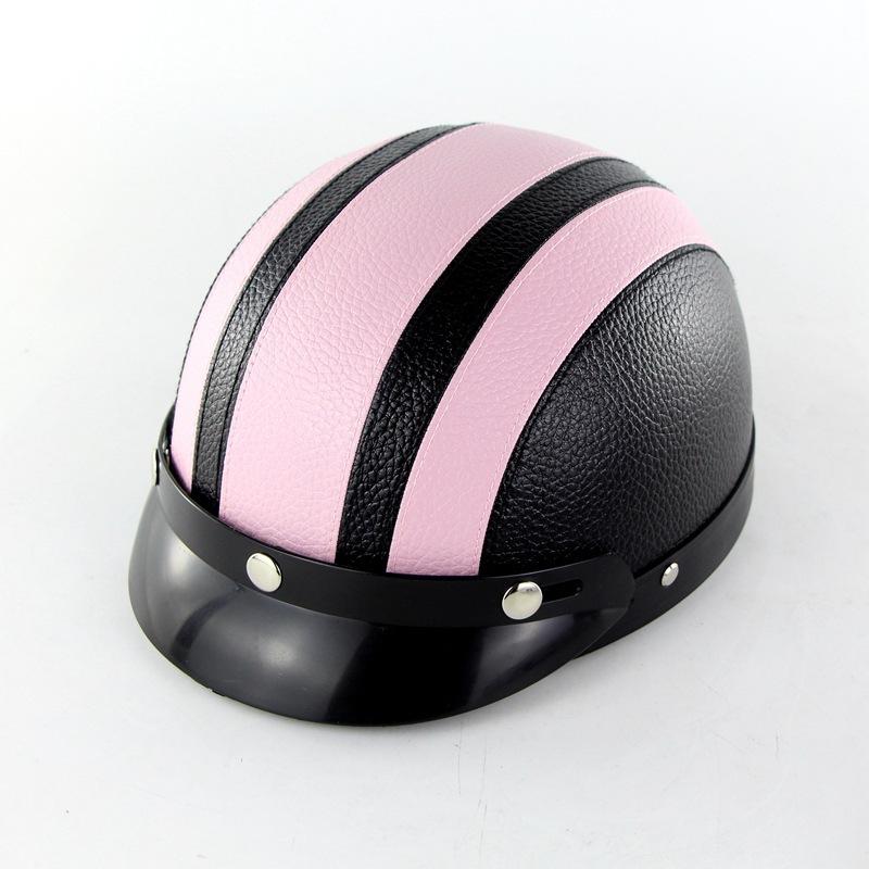 Women's Electric Vehicle Helmet Summer Sunscreen Four Seasons Universal Motorcycle Helmet Men's Half Helmet