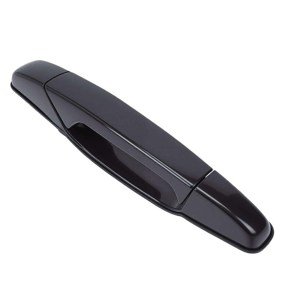 Rear Exterior Door Handle Black Color Plastic Car Exterior Outside Door Handle Replacement for Chevy Silverado 1500