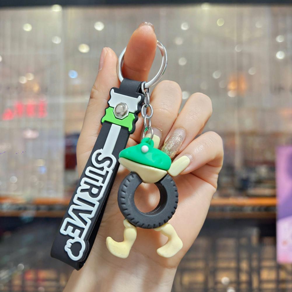 Мультяшные брелки с животными для аксессуаров, смешные мемные брелки-подвески с куклами Капучино Ассасино #01