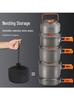 Portable Camping Cookware Set: Outdoor Pot, Cassette Stove, Hanging Pot, Picnic Tableware, and Cooking Utensils.