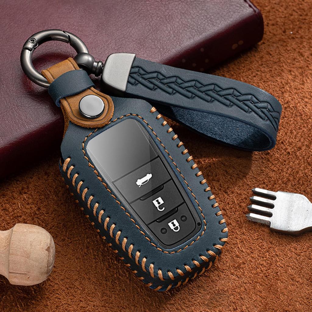[Fucaten] Kompatibelt Toyota Smart Key-fodral Prius 50-serien Crown 220-serien Camry 70