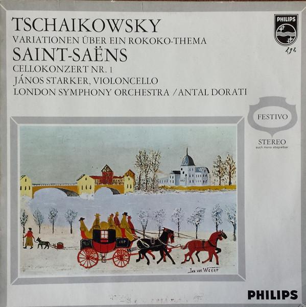 LP Record PYOTR ILYICH TCHAIKOVSKY / CAMILLE  - Variationen Über Ein Rokoko-Thema / 839533VGY Philips Netherland Classical Used