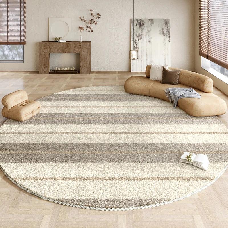 Carpet for Living Room Rug Decoration Round Carpets Large Area Plush Floor Mat Soft Fluffy Bedside Mat Thicken Rugs for Bedroom