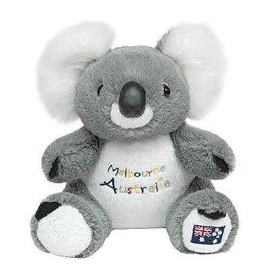 22cm Koala Plush W/ Embroidery (Melbourne)