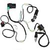 Wiring Harness Ignition Coil CDI BOX Spark Plug for 50cc 70cc 90cc 110cc 125cc 140cc Foot Start Horizontal Engine