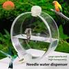 Auto Touch Activated Bird Waterer 250ml Corrosion Resistant Cage Attachment Water Dispenser for Low Waste Watering