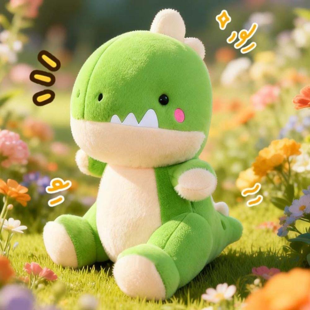 Collection Cartoon Dinosaur Plush Toy Soft Stuffed Animals Doll Dinosaur Plush Doll  Boys Girls