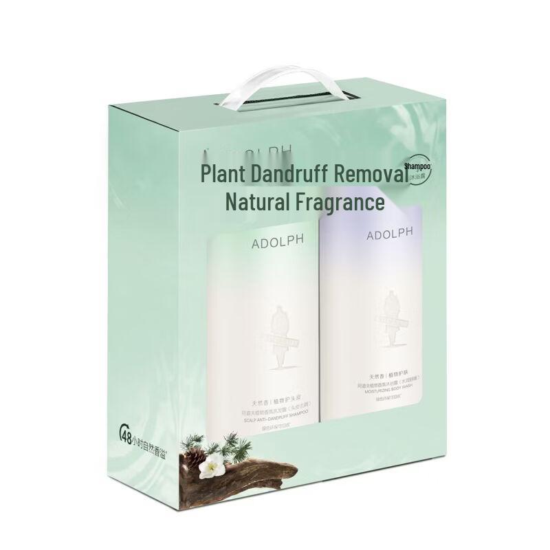 Adolph Natural Fragrance Anti-Dandruff Hair & Body Wash Set