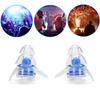 1 Pair Silicone Ear Plugs Noise Reduction Sound Insulation Earplug Reusable Flexible Earplugs for Sleeping Study Concert Hearing
