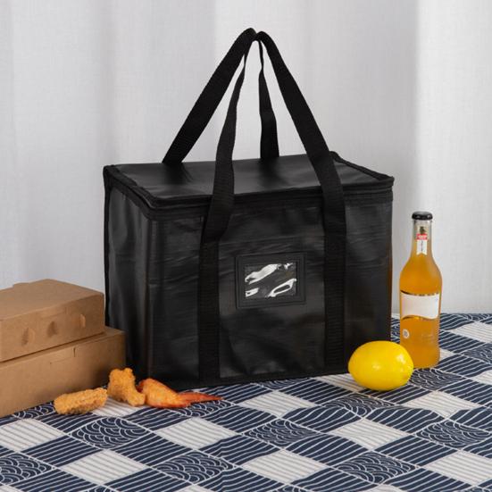Insulated Bag 16/28/50L Pizza Delivery Cooler Bags for Travel Food Delivery Reusable Grocery Bags Warm Cooler Bags