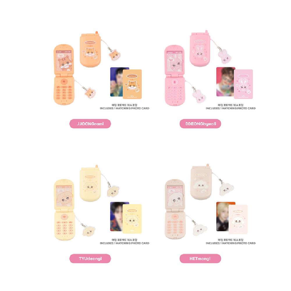 Předobjednávka ATEEZ ANITEEZ IN COLOR Oficiální MD Miniaturní sada telefonů